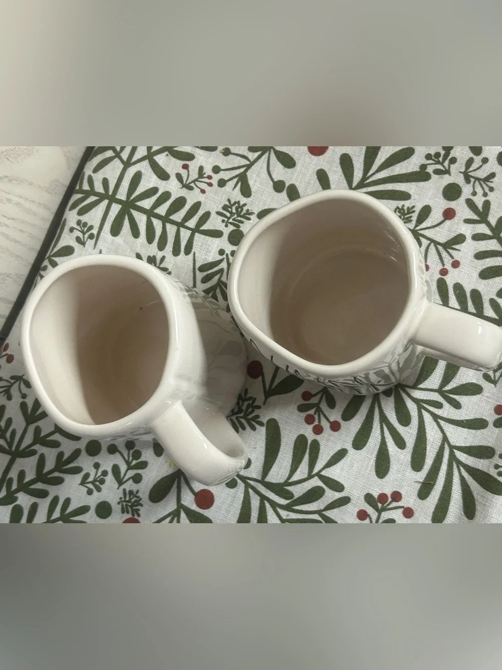 Rae Dunn Artisan Collection by Magent 2 Coffee Cup Set .Selfie and Dunn Hunter